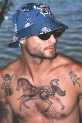Brixton Eldon Midnight Blue Water Packable Bucket Hat