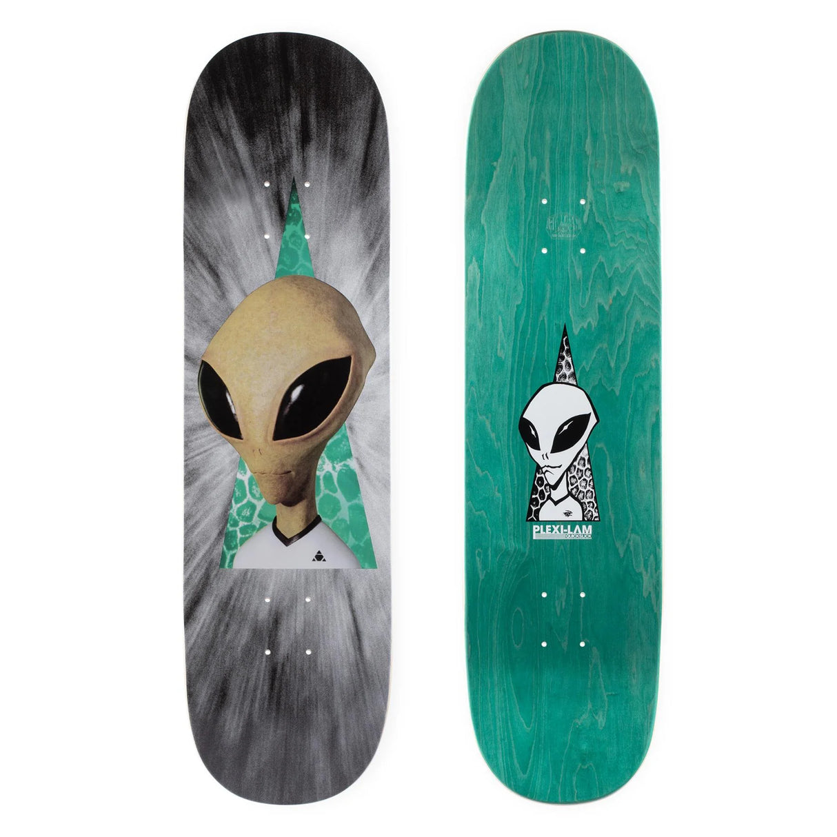 Alien Workshop Visitor Reality Plexi Lam 8.5" Skateboard Deck