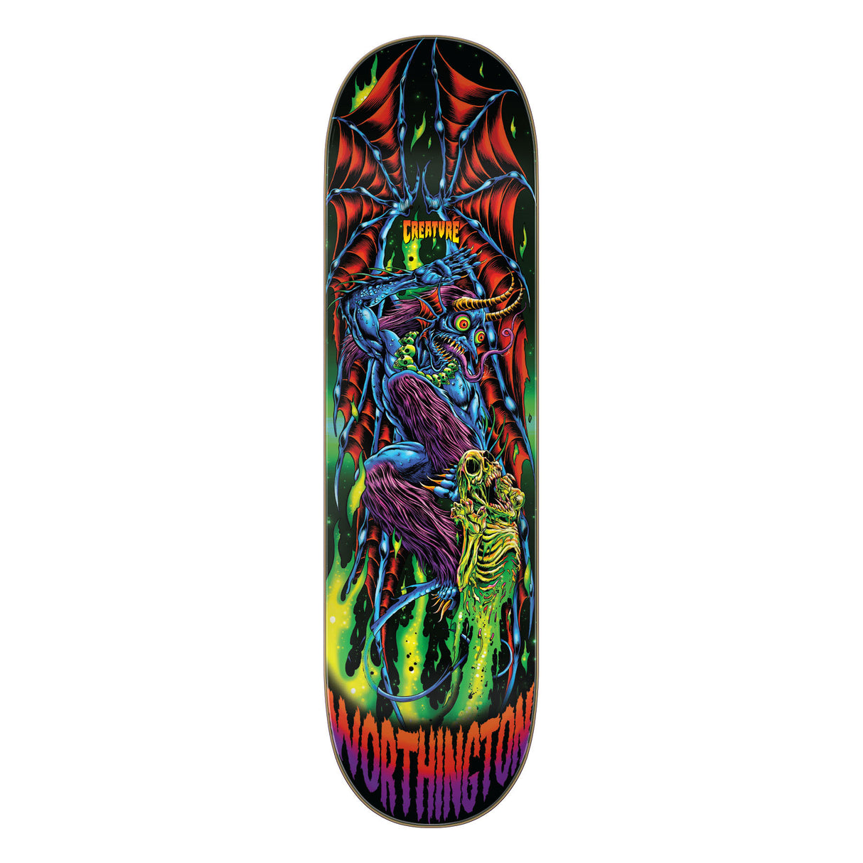 Creature Worthington Skullburn VX 8.6" Skateboard Deck