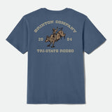 Brixton Danforth Harbor Blue Standard S/s Shirt