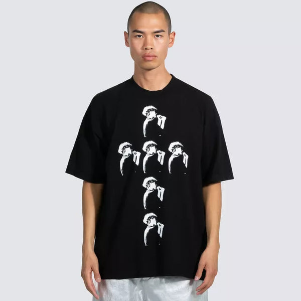 Pleasures X Jesus And Mary Chain Cross Black S/s Shirt – Long Pleasures X Jesus And Mary Chain Cross Black S/s Shirt – Long