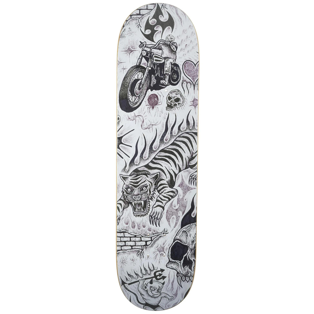 Baker Justin Figueroa Tryptic 8.125" Skateboard Deck