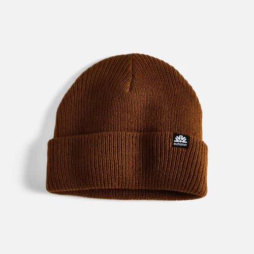 Autumn Simple Brown Beanie