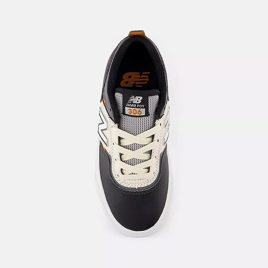 New Balance Numeric Youth 306 Jamie Foy Dark Grey/Sea Salt Shoes