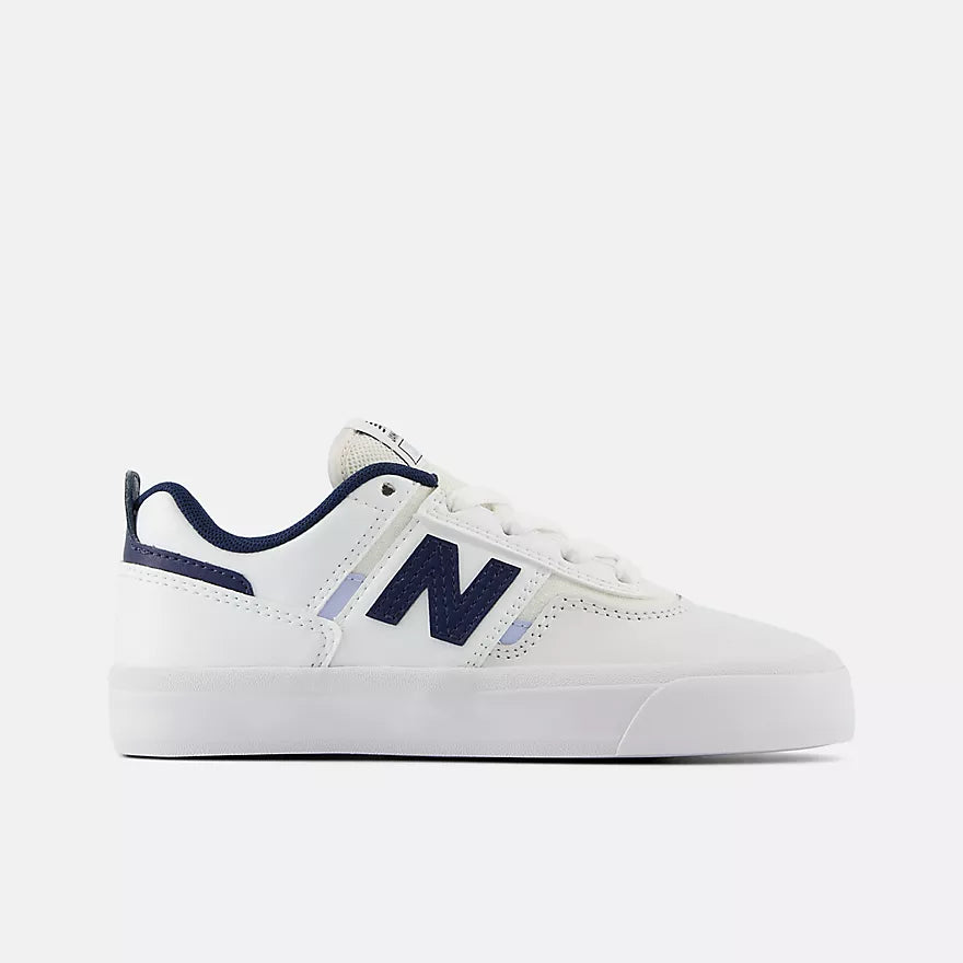 New Balance Numeric Youth 306 Jamie Foy White Navy Shoes