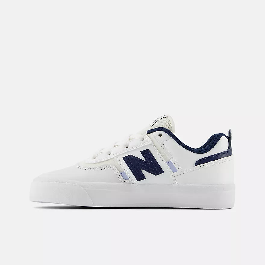 New Balance Numeric Youth 306 Jamie Foy White Navy Shoes