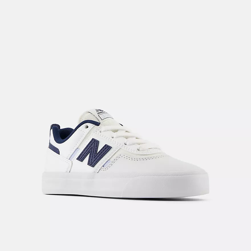 New Balance Numeric Youth 306 Jamie Foy White Navy Shoes