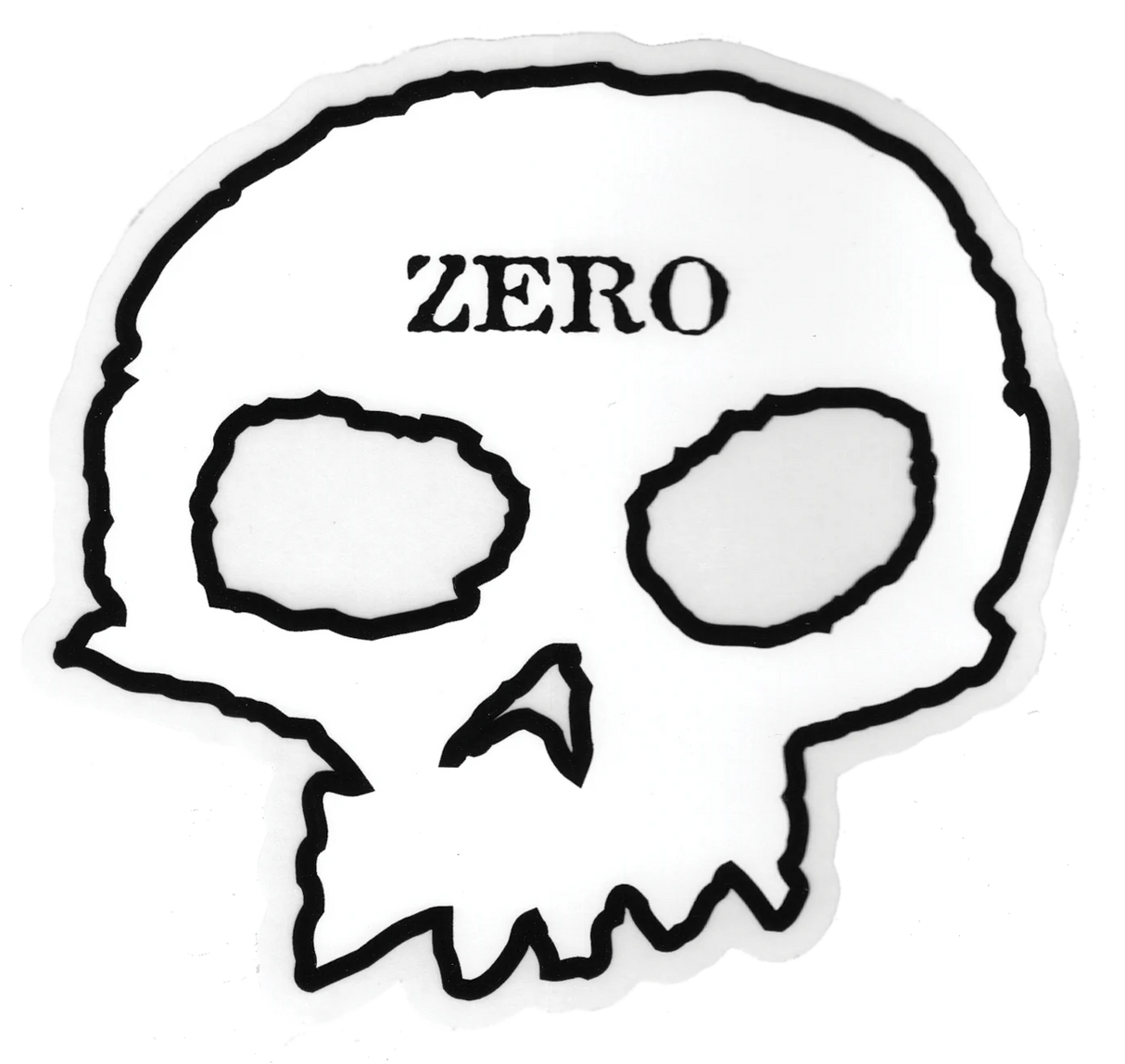 Zero Single Skull Sticker