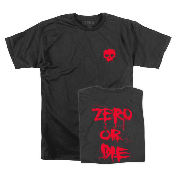 Zero Zero Or Die Black S/s Shirt