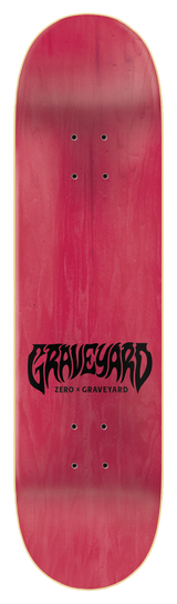 Zero X Graveyard Logo 8.5" Skateboard Deck