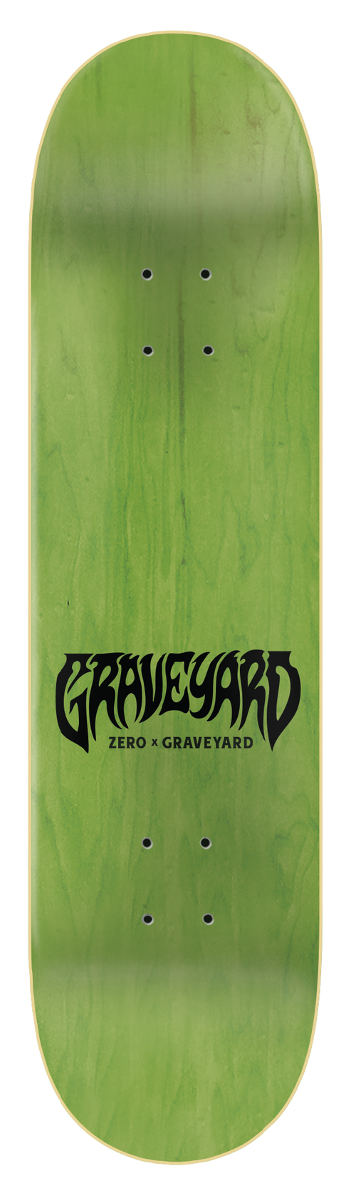 Zero X Graveyard Screaming Cat 8.5" Skateboard Deck
