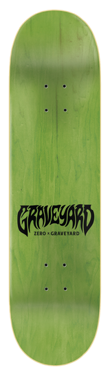 Zero X Graveyard Screaming Cat 8.5" Skateboard Deck