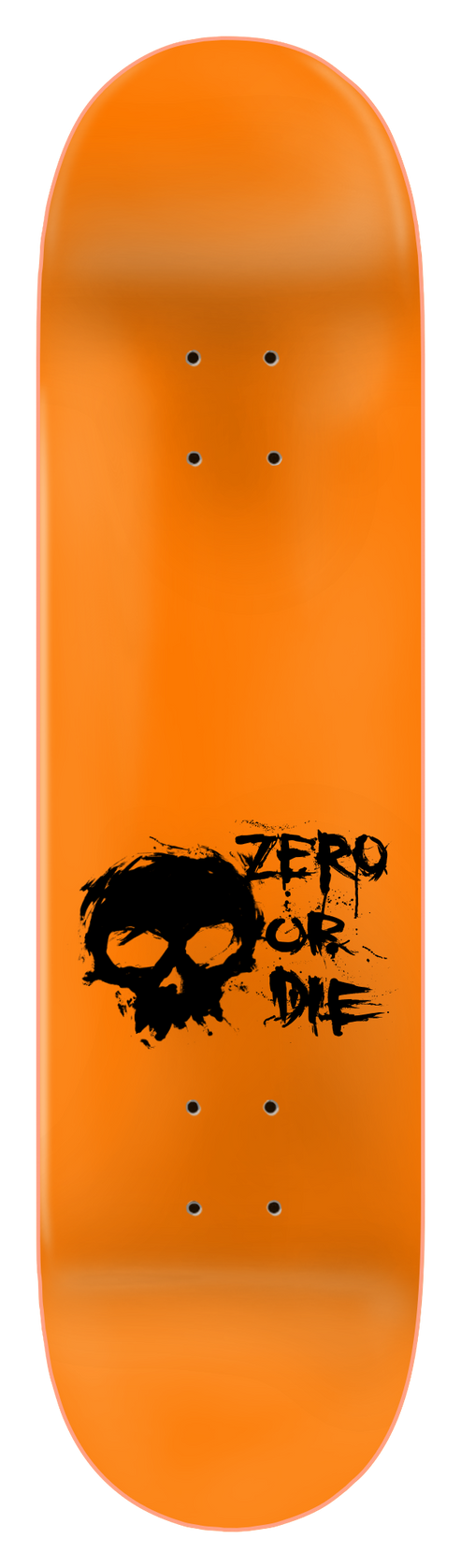 Zero X Realtree 2 Blood Skull Skateboard Deck
