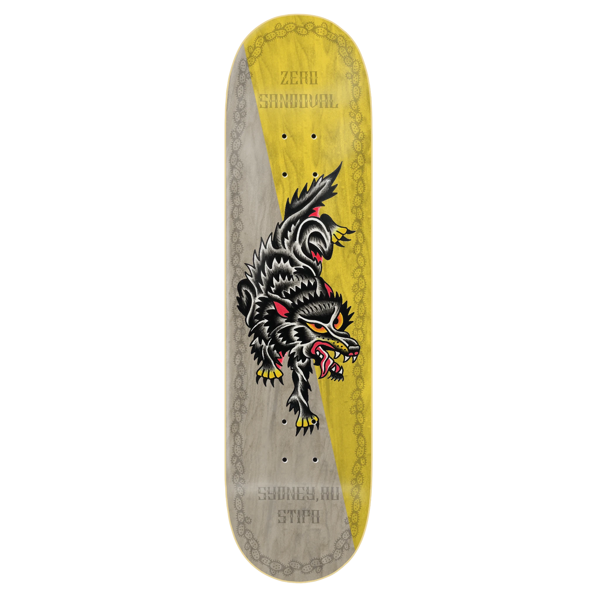 Zero Stipo Tommy Sandoval 8.375" Skateboard Deck