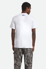 Brixton Ford Truck Country Wimbledon White S/s Shirt
