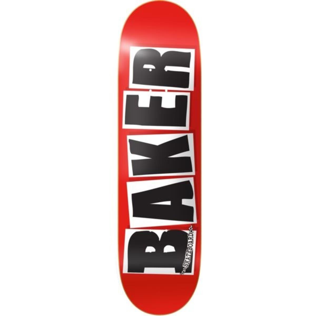 Baker Brand Logo Red with Black 8.75" Skateboard Deck