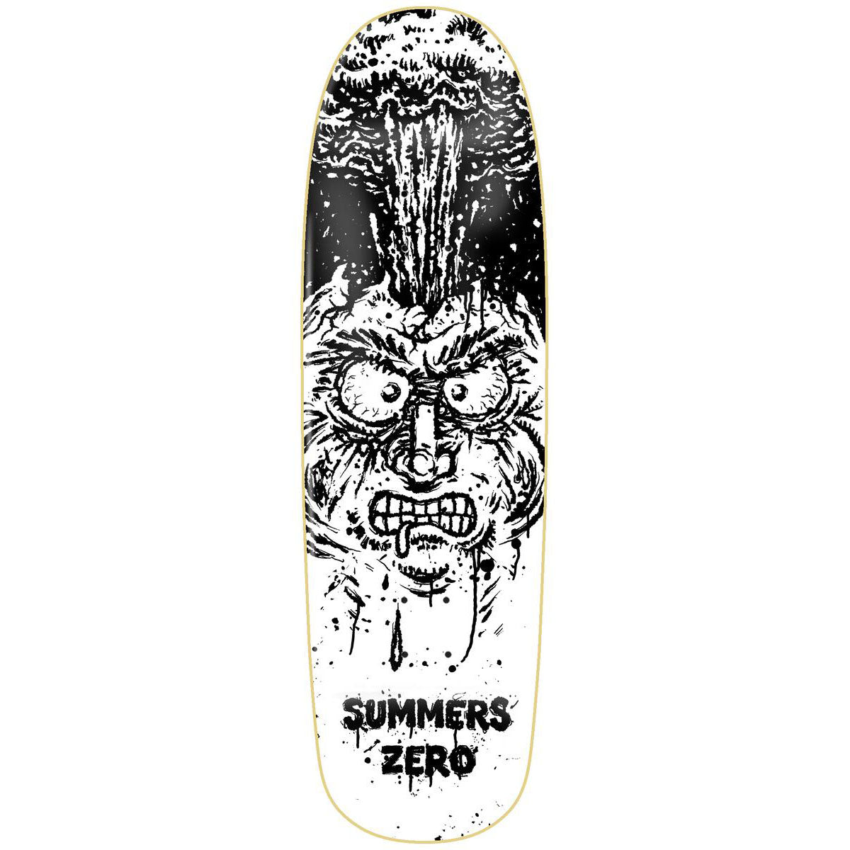 Zero Summers Meltdown 9.25" Shaped Skateboard Deck