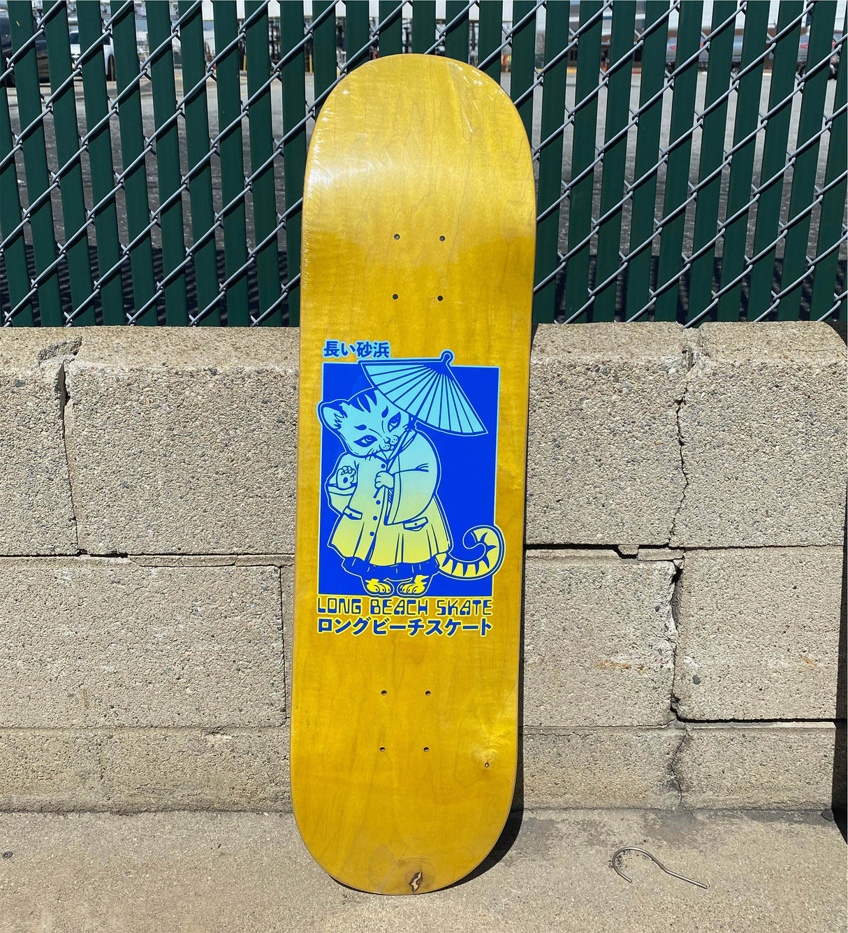 Long Beach Skate Co. Lucky Cat 8.5" Skateboard Deck