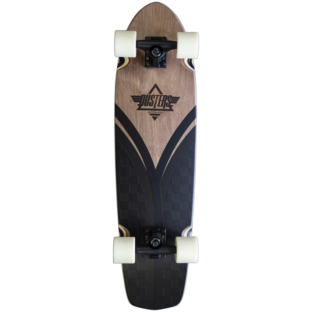 Dusters Flashback 31" Black/Black Cruiser Complete