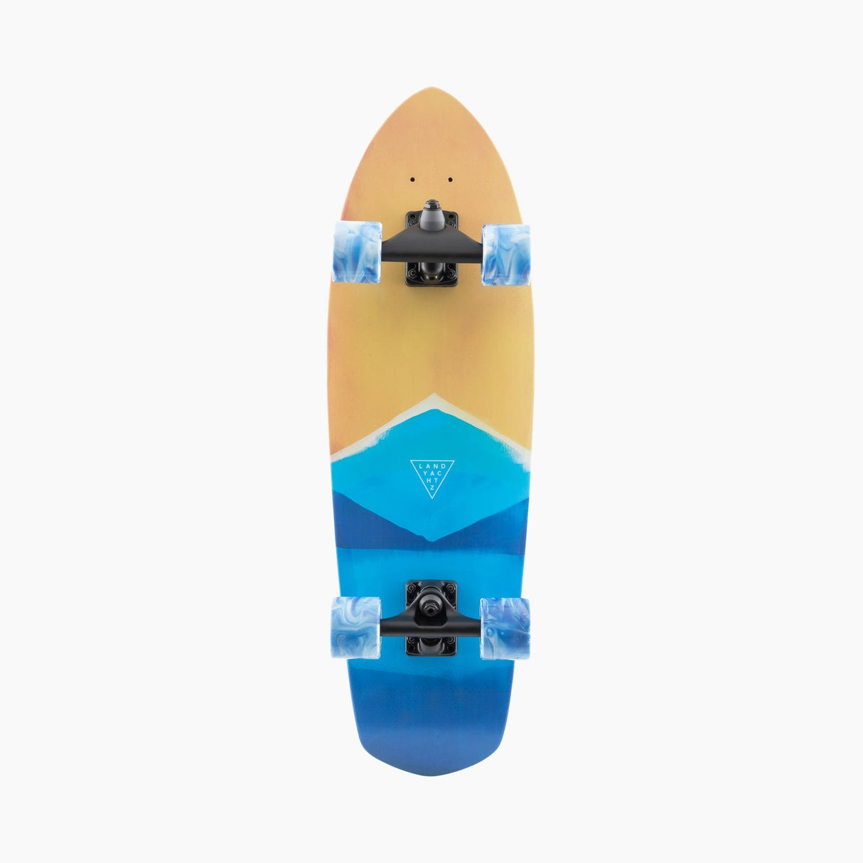 Landyachtz Pocket Knife FG Watercolor Surf Skate Cruiser Complete Skateboard
