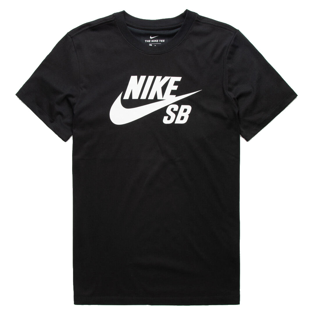 Nike SB Dri Fit Black White Icon Logo Shirt