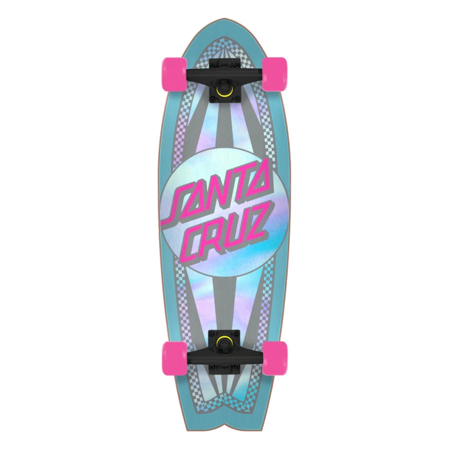 Santa Cruz Prismatic Dot 8.8" x 27.7" Cruzer Cruiser Complete