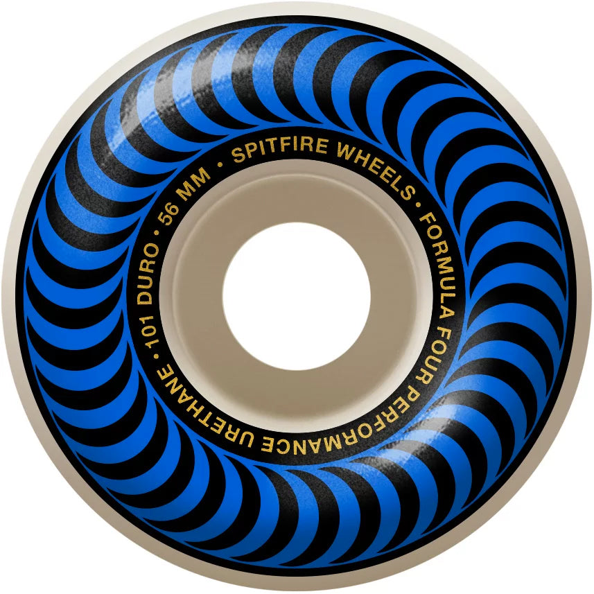 SPITFIRE FORMULA FOUR CLASSICS BLUE 101A 56MM WHEELS