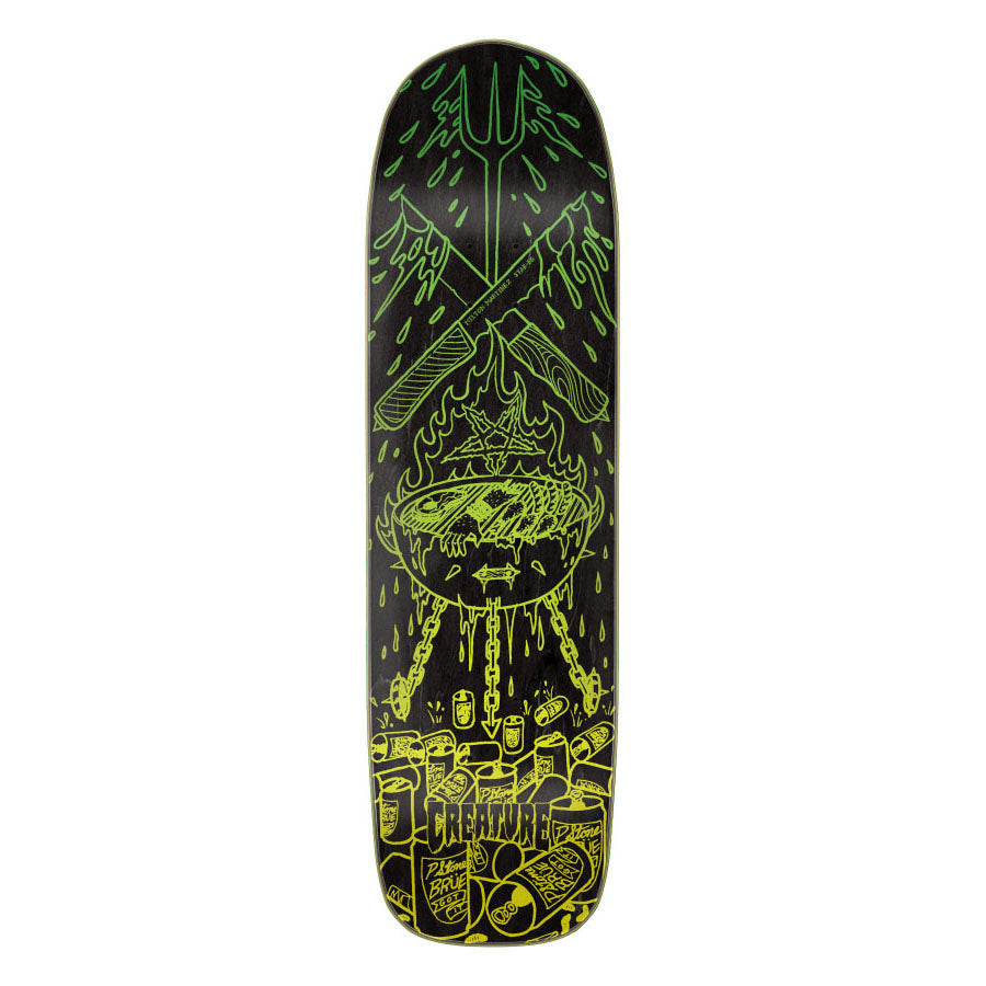 Creature Martinez Stab-BQ 8.99" Shaped Skateboard Deck