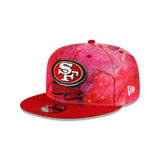New Era San Francisco 49ers 9Fifty Sideline Ink Dye Snapback Hat