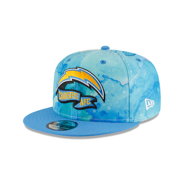 New Era Los Angeles Chargers 9Fifty Sideline Ink Dye Snapback Hat