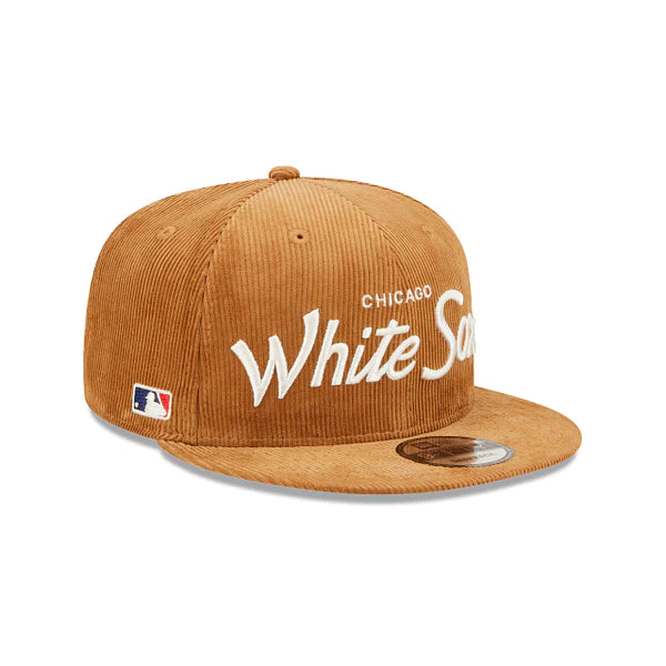 New Era Chicago White Sox Corduroy Script 9Fifty Brown Snapback Hat – Long  Beach Skate Co