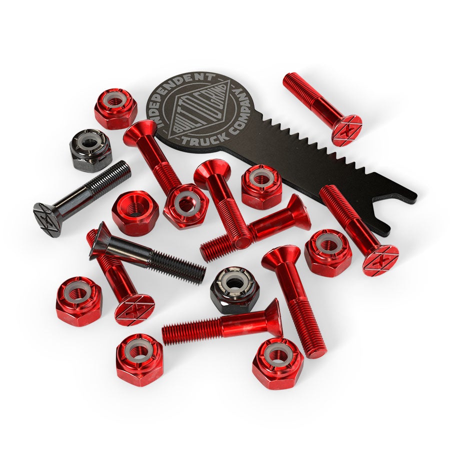 Independent 1" Red / Black Pack Phillips Hardware with Tool