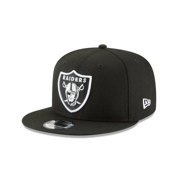 New Era Las Vegas Raiders 9Fifty Black White Snapback Hat