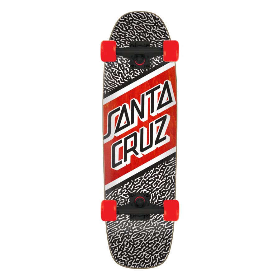 Santa Cruz Amoeba Street Skate 8.4" x 29.4" Cruzer Cruiser Complete