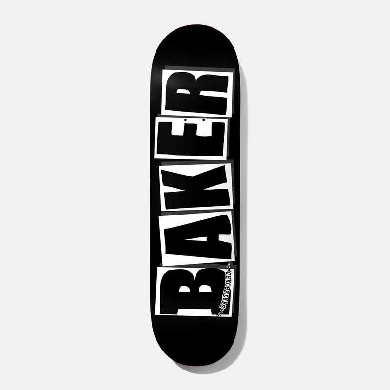 Baker Brand Logo Black/White 8.0 Deck