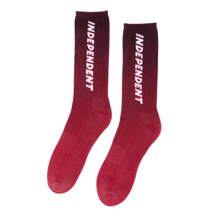 Independent BTG Shear Red Socks