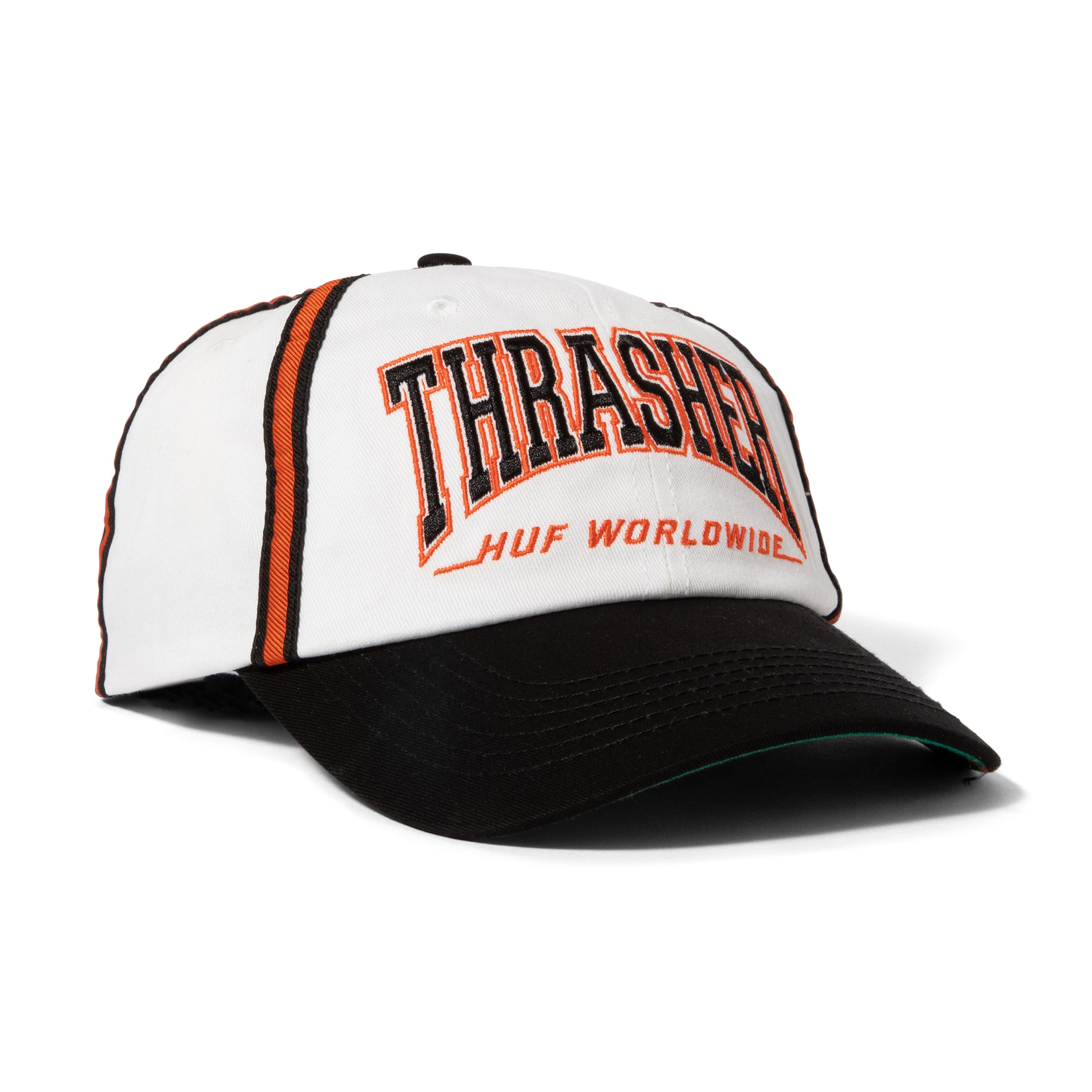 HUF x Thrasher Center Field Natural Snapback Hat – Long Beach Skate Co