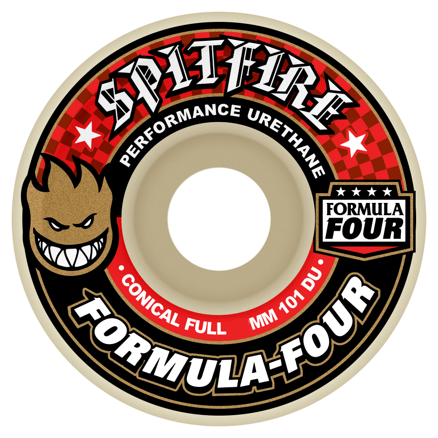 Spitfire F4 101a Conical Full Formula Four 54Mm Wheels