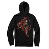 Primitive Deadpool Black Hooded Sweatshirt