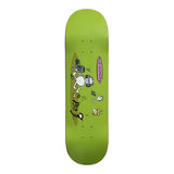 Frog Pat G Garbage Eater Green 8.5" Skateboard Deck