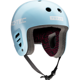 ProTec Full Cut Skate Sky Brown Blue Helmet