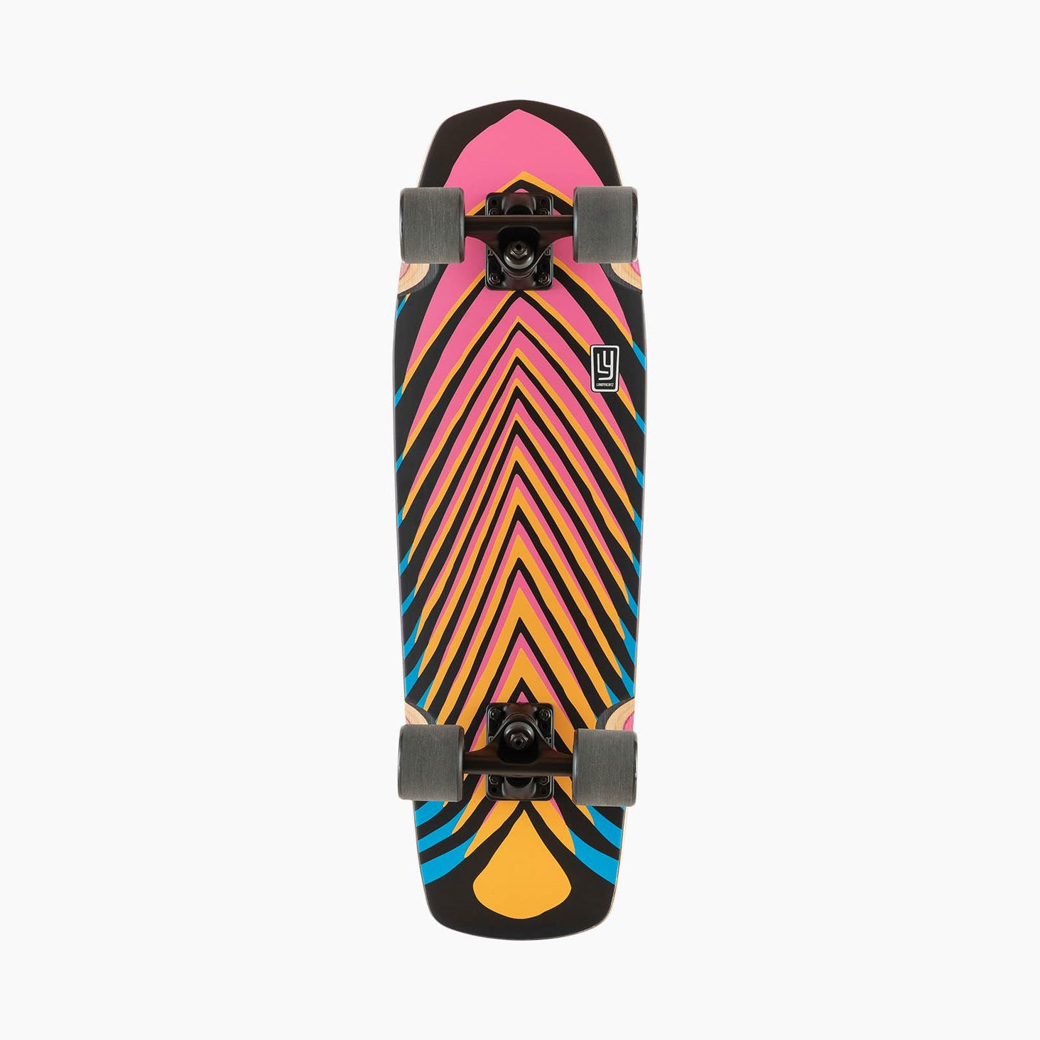 Landyachtz Dinghy Coffin XL Fish Cruiser Complete Skateboard