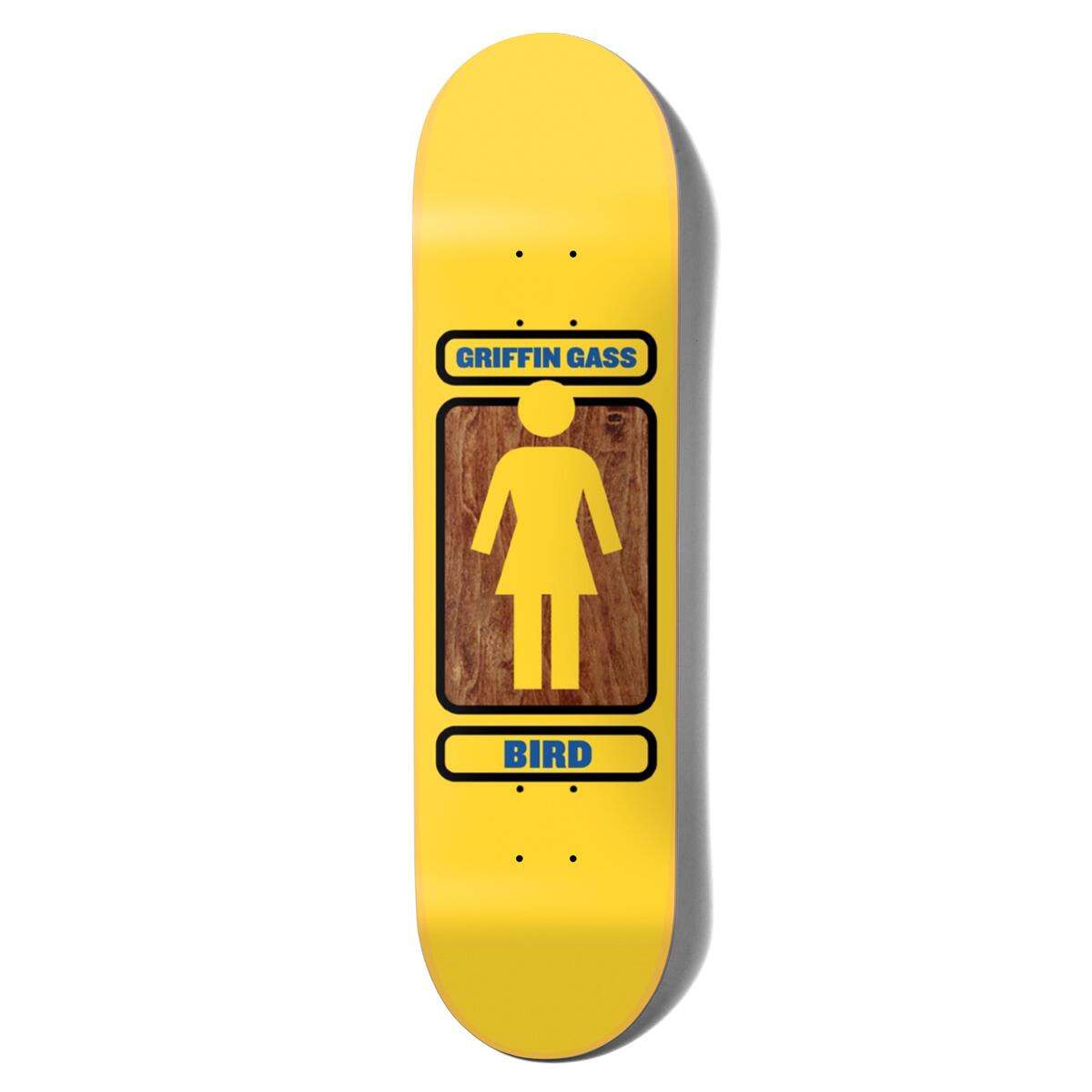 Girl Gass 93' Til Yellow 8" Skateboard Deck