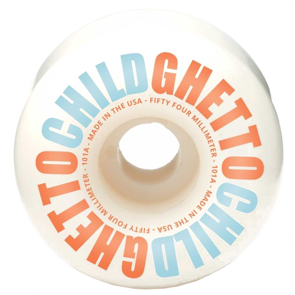 Ghetto Child Classic Logo 54mm Skateboard Wheels