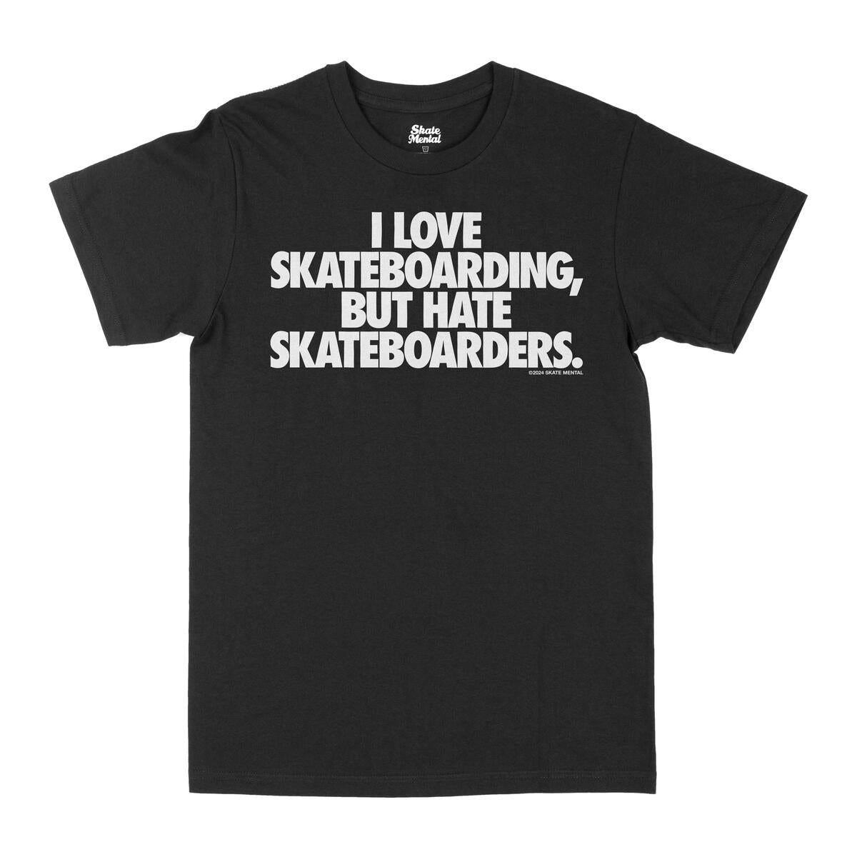 Skate Mental Hate Black Shirt