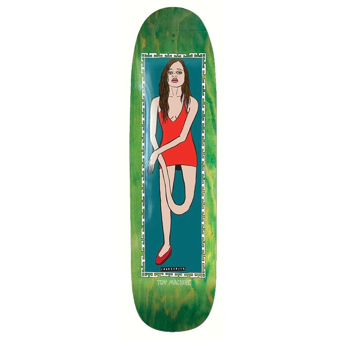 Toy Machine Templeton Insecurity 8.5" Skateboard Deck