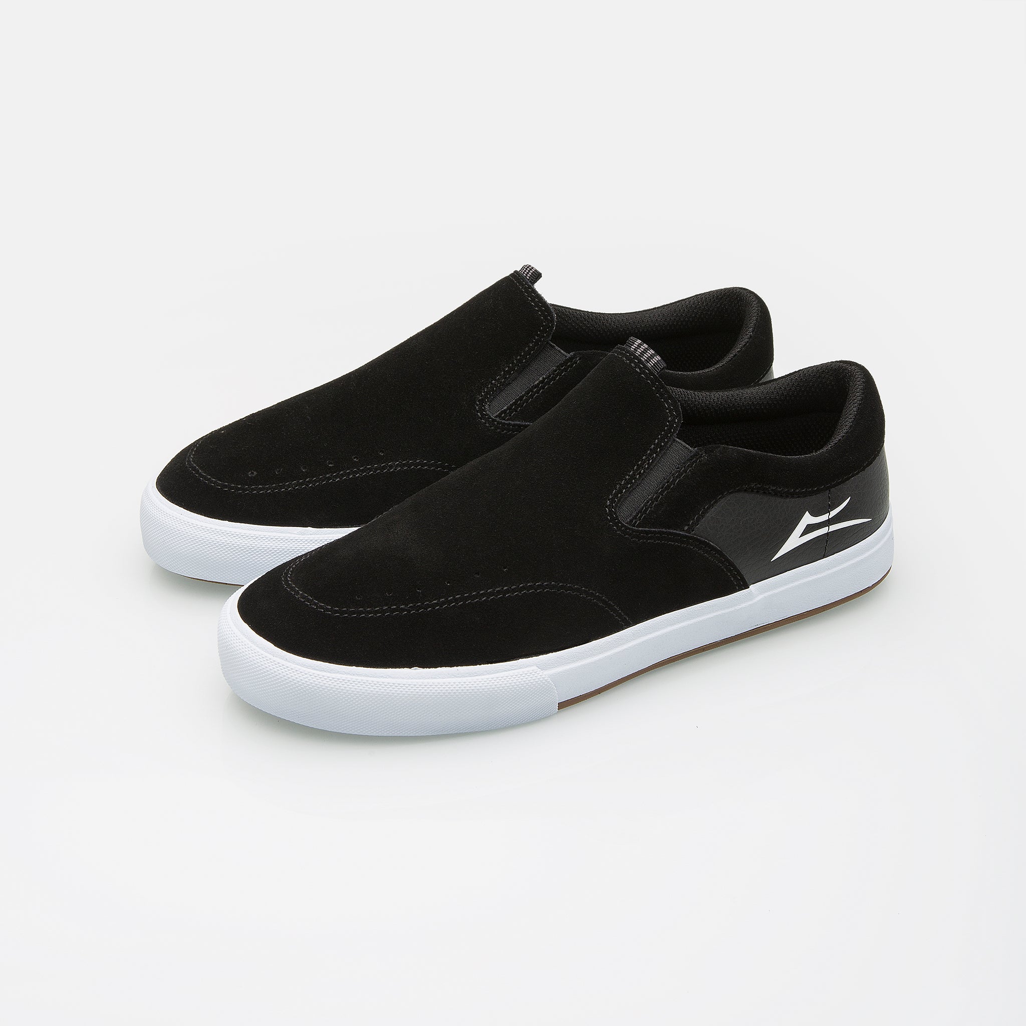 Lakai Owen VLK Black Suede Shoes – Long Beach Skate Co