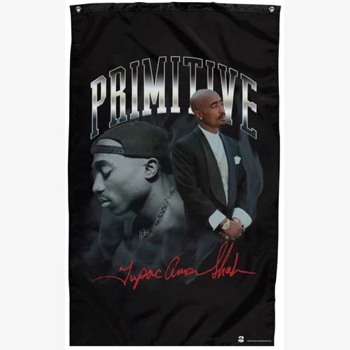 Primitive x Tupac Legend Banner