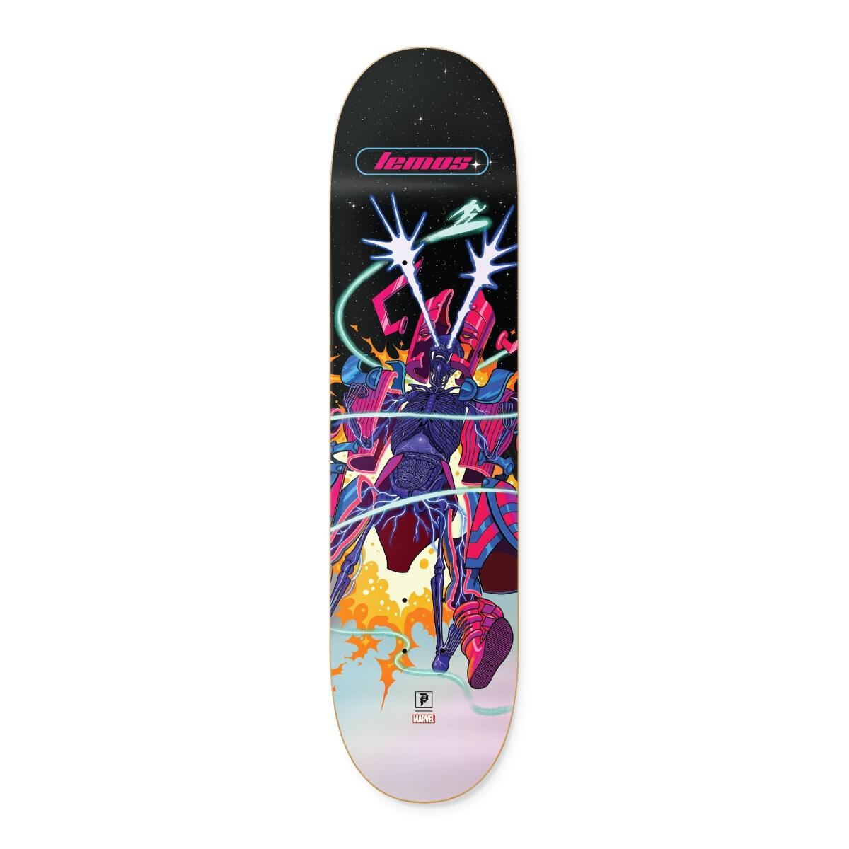 Primitive x Marvel Tiago Lemos Galactus 8.25" Skateboard Deck