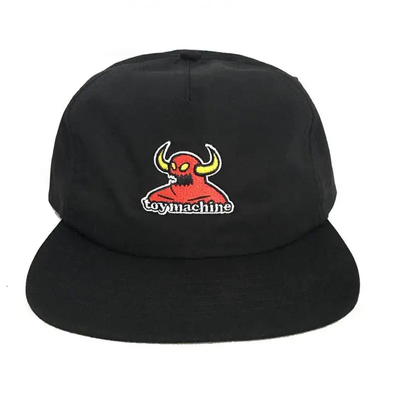 Toy Machine Monster Black Strapback Hat